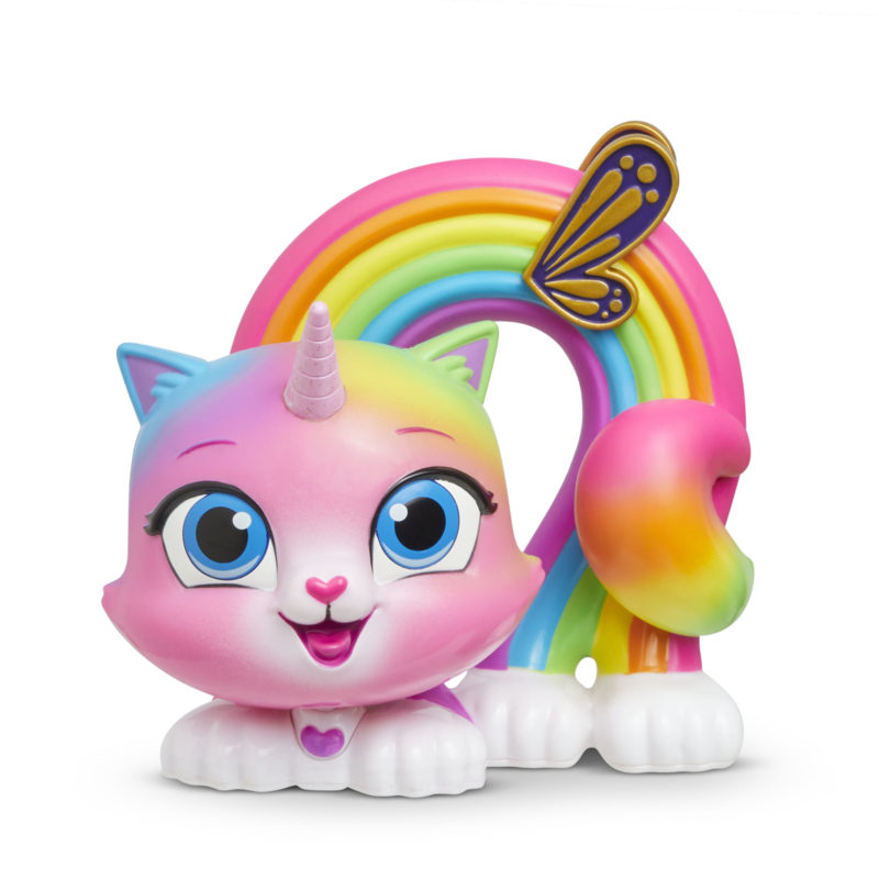 rainbow kitty plush