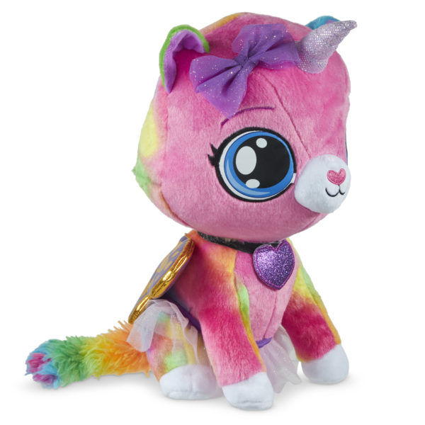 rainbow butterfly unicorn kitty plush